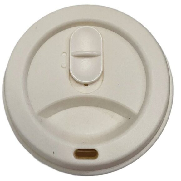 Kate Spade New York Off White Gold Polka Dots Thermal Mug 16 oz Coffee Tumbler - Picture 8 of 8